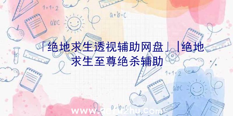 「绝地求生透视辅助网盘」|绝地求生至尊绝杀辅助